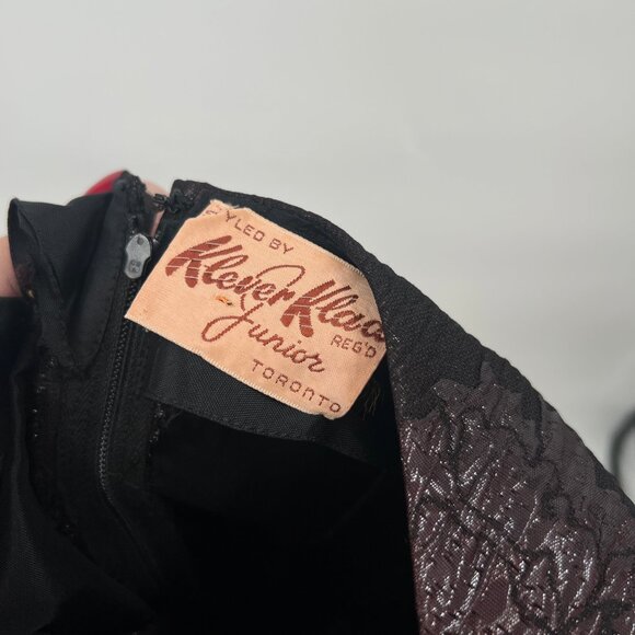 Vintage Klever Klad Junior Cocktail Mini Dress S - Picture 4 of 5